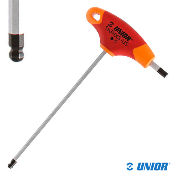 Klucz imbus. UNR-193HXS Typ”T”;Kulkowy 4mm