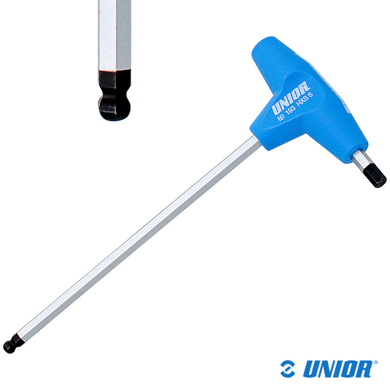 Klucz imbus. UNR-193HXS Typ”T”;Kulkowy;6mm