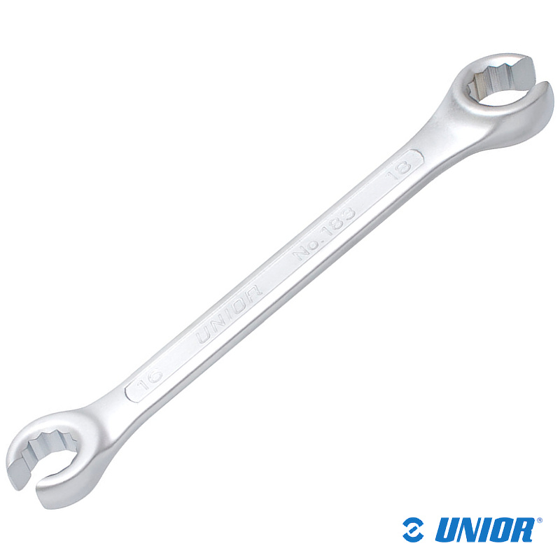 Klucz oczkowy UNR-183/2 Otwarty;8/10x145mm