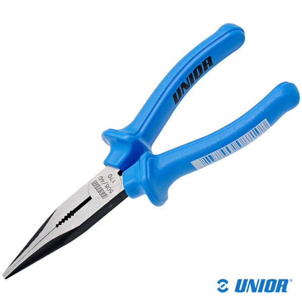 Szczypce półokrągłe UNR-508/4G proste;200mm