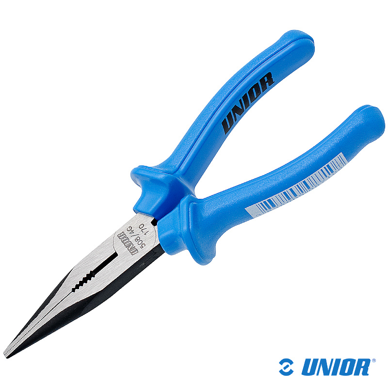 Szczypce półokrągłe UNR-508/4G proste;200mm