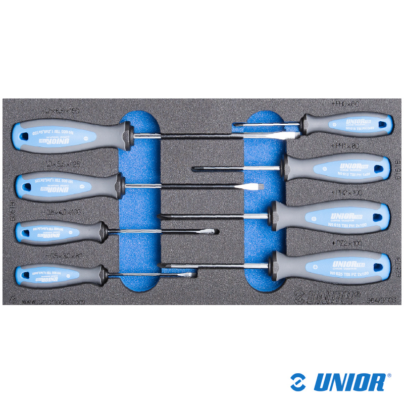 Zestaw UNR-964/9SOS Śrubokręty