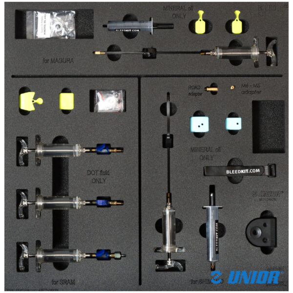 Zestaw narz. UNR-SET1-2600BK n/wkł.SOS;do odpowietrzania