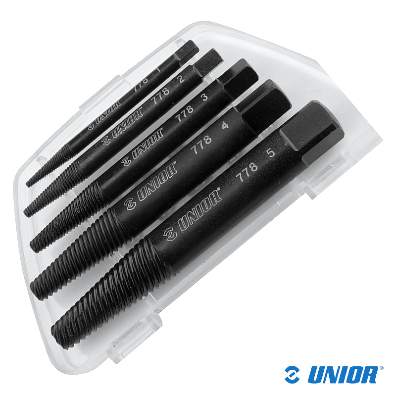 Zestaw wykrętaków UNR-778/4PB do śrub;1-5