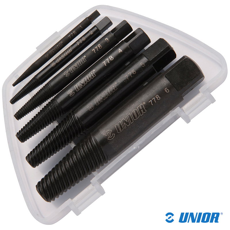 Zestaw wykrętaków UNR-778/4PB do śrub;1-6